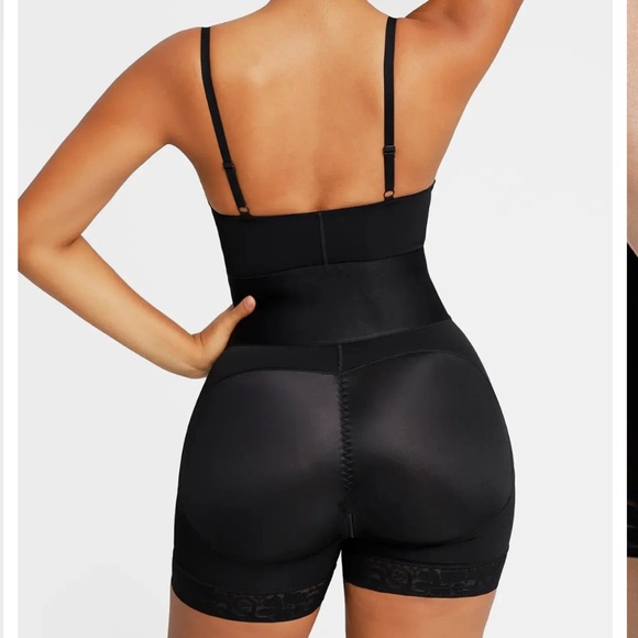 Women's Black Shapewear Bodysuit - Picture 4 of 8